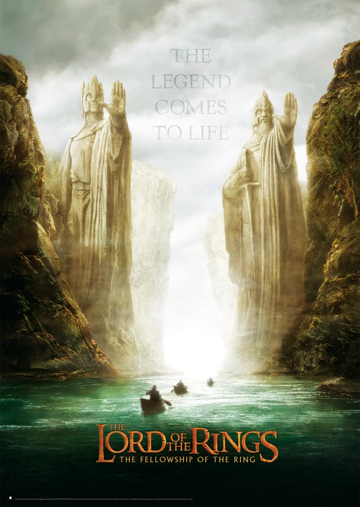 Schmidt Spiele 58549 Herr der Ringe, The Fellowship of The Ring, 1000 Teile Puzzle