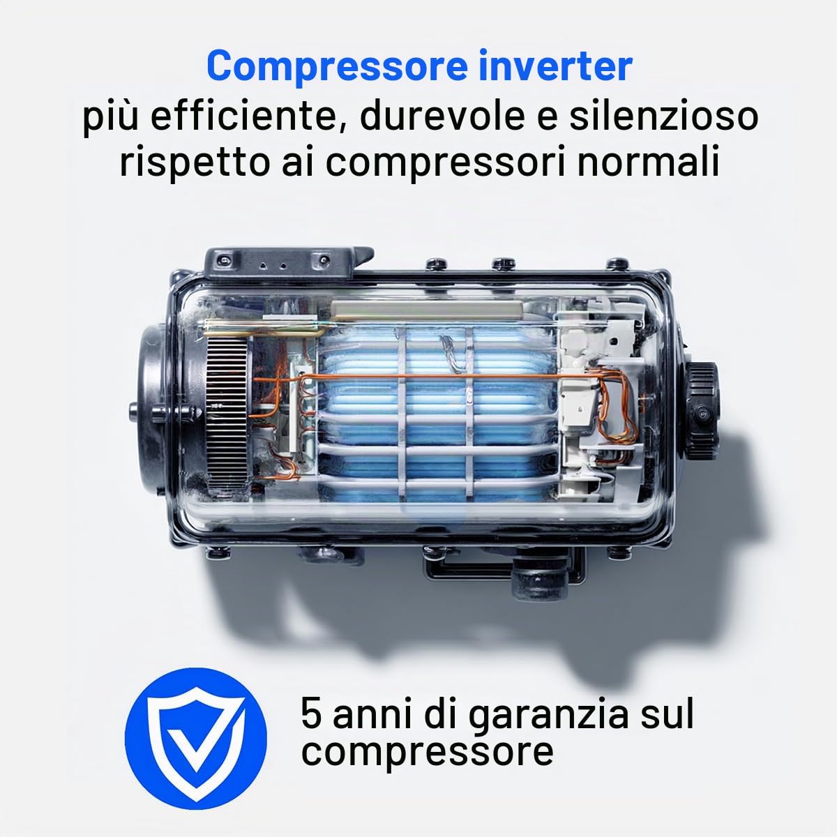 Frigorifero Bomann® senza scomparto congelatore, Classe energetica C, 85 cm, Garanzia compressore di 5 anni, Frigorifero compatto, 0-8 °C, Silenzioso 35 dB, 3 ripiani,