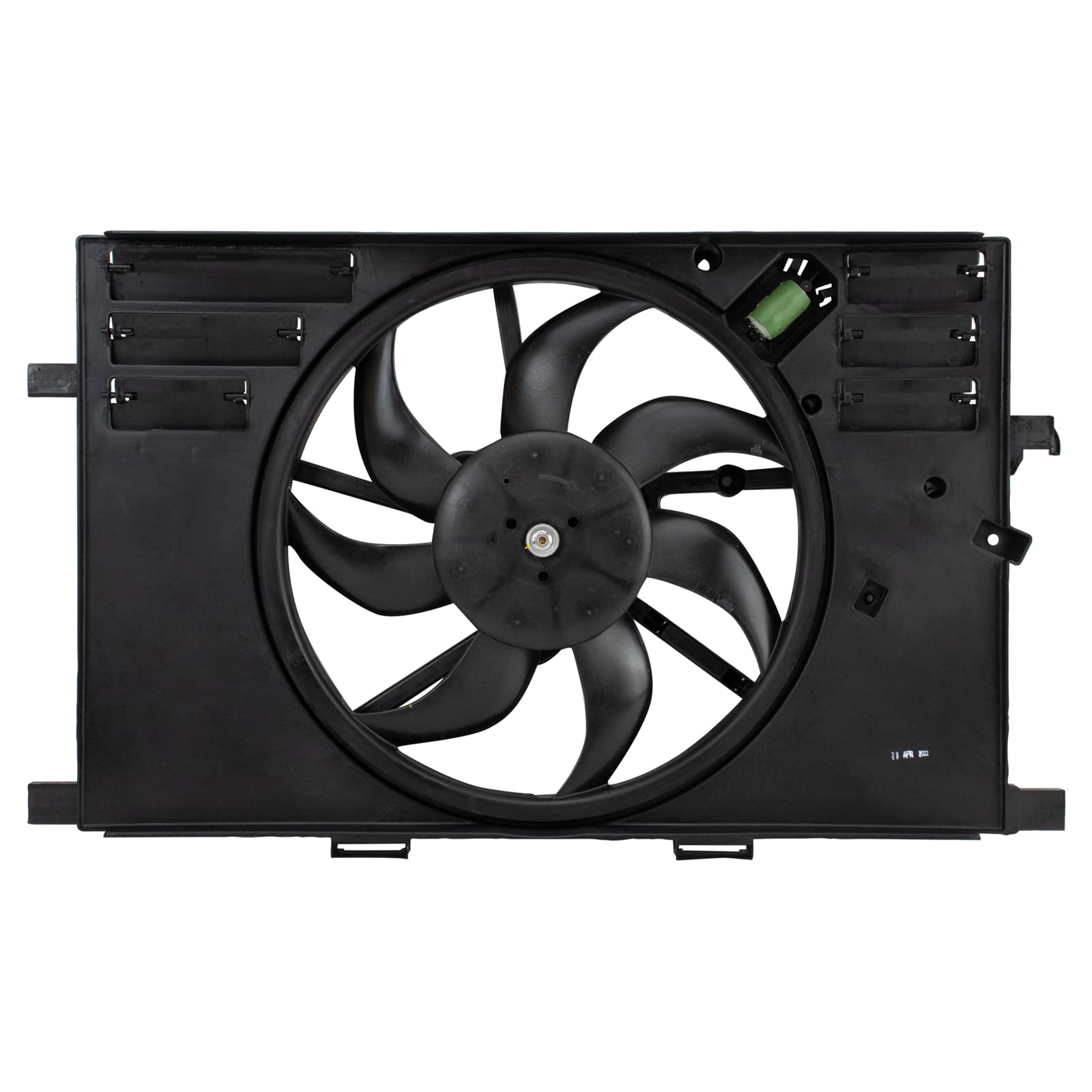 Amazon.com: TRQ Radiator Cooling Fan Assembly Compatible with 2019  