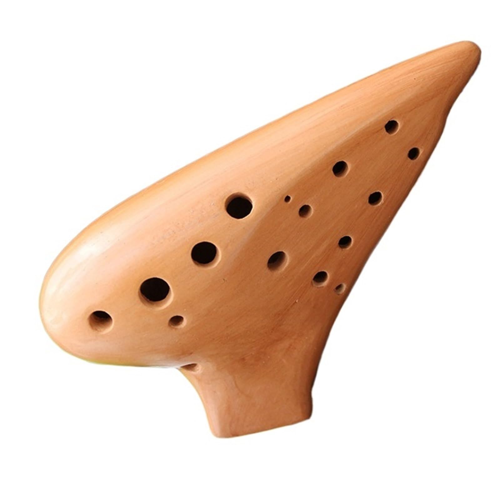 Ocarina doppia contralto in Do fatta a mano 12 fori