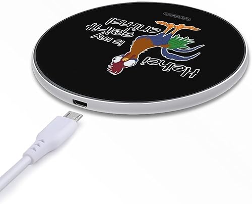 Miniatura 5 de Rooster HEI HEI Spirit Animal Wireless Charger Pad 10W Fast Charging Pad Compatible with iPhone 15 14 13 12 Series Samsung Galaxy Series