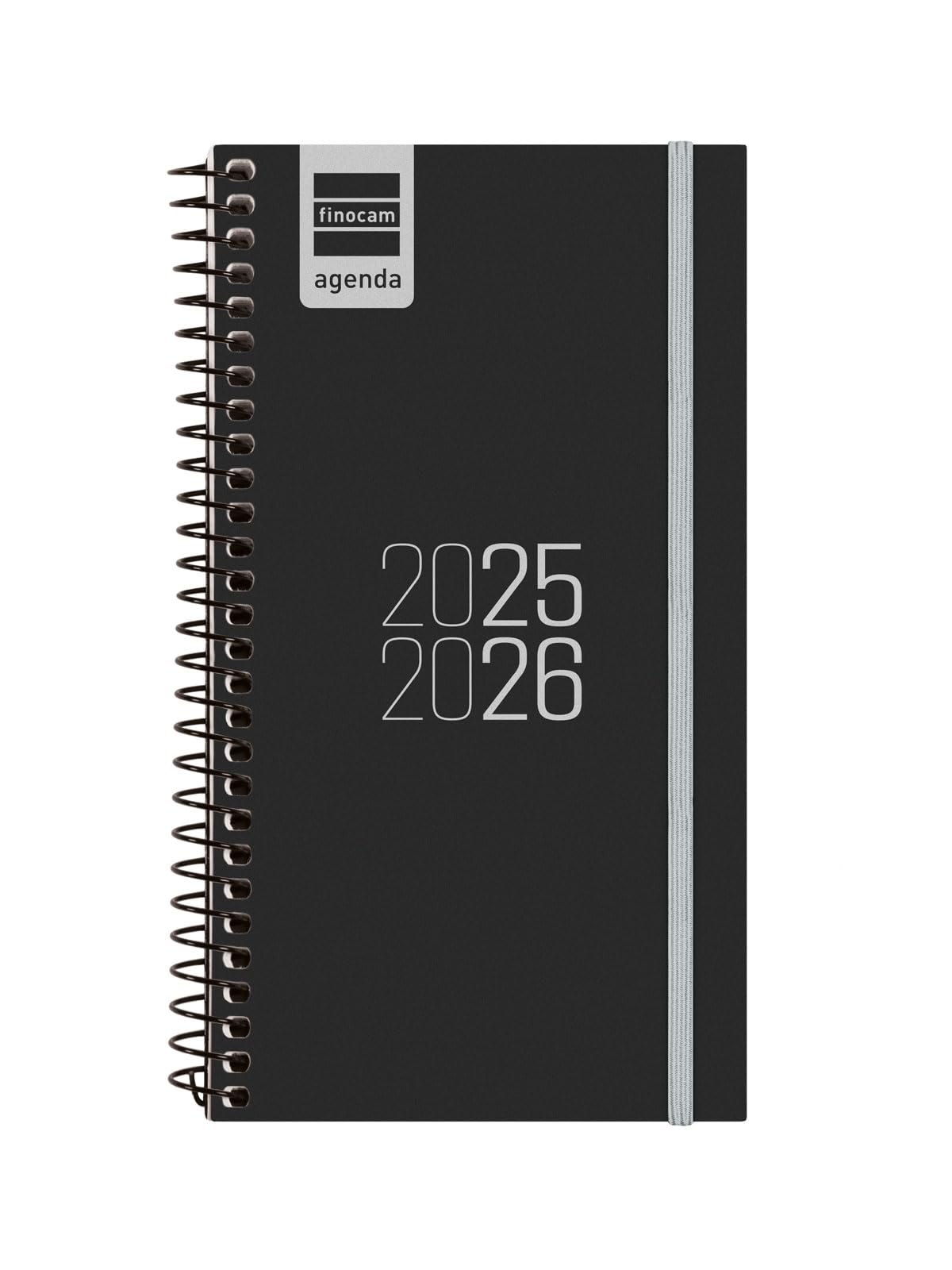 Finocam - Agenda Espir Course 2025 2026 Week View Horizontal September 2025- August 2026 (12 months) Black Spanish