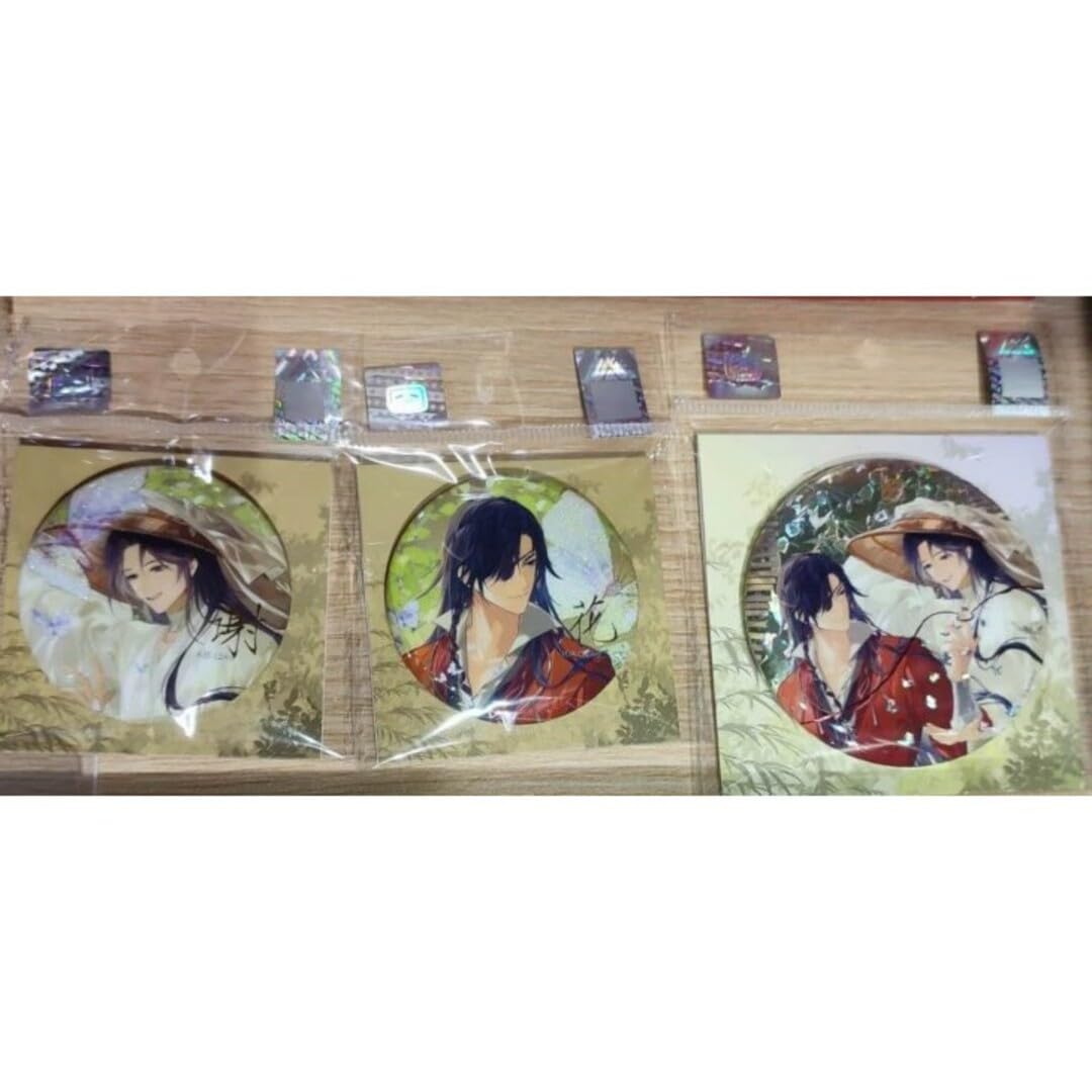 Amazon | 天官賜福 夏日 缶バッジセット 花城 謝怜 | バッジ | おもちゃ