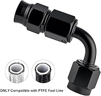 Vista 98 de EVIL ENERGY 6AN PTFE Manguera de extremo recto en color negro para manguera PTFE únicamente