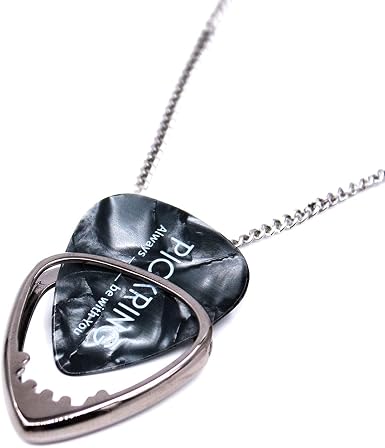 Guitar Pick Holder Necklace 