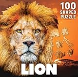 MasterPieces Lion 100 pc - Premium Quality Educational and Fun Activity for Kids and Families - Great Gift Idea for Holidays Birthdays and Everyday Playtime Collectible Game or Fun Puzzle