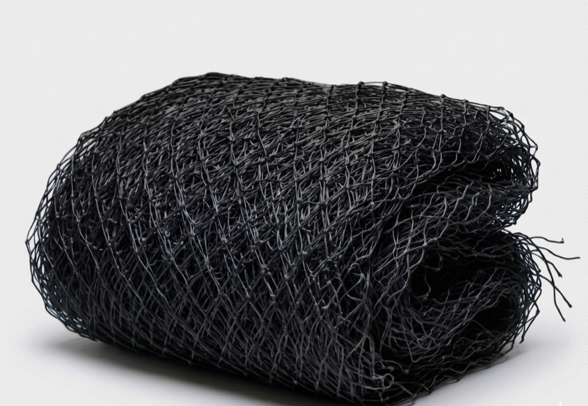 Bird Net for Balcony, Agriculture and Pigeon Prevention, Protective Netting for Apartments-Black-10FT X 30FT-image-31