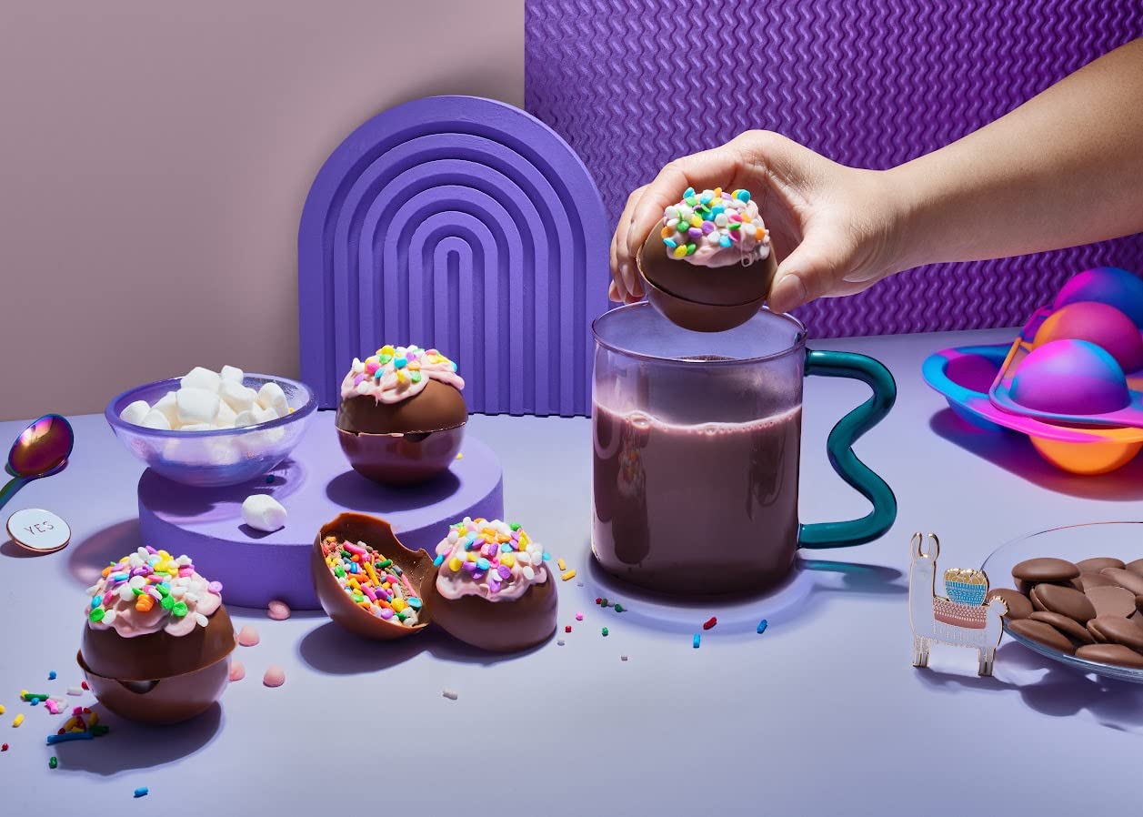 Amazon.com: Crazy Cups: New! Hot Chocolate Bomb Kit