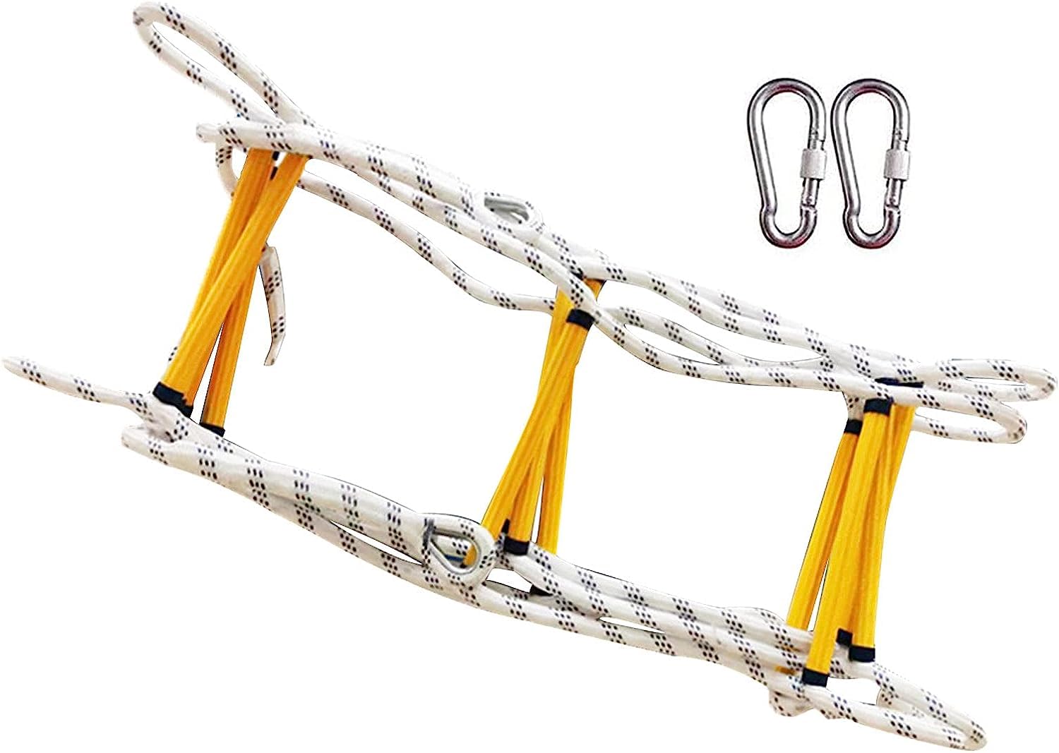 Rope ladder Climbing Portable and reusable, easy to store, suitable for rock climbing training(18m)