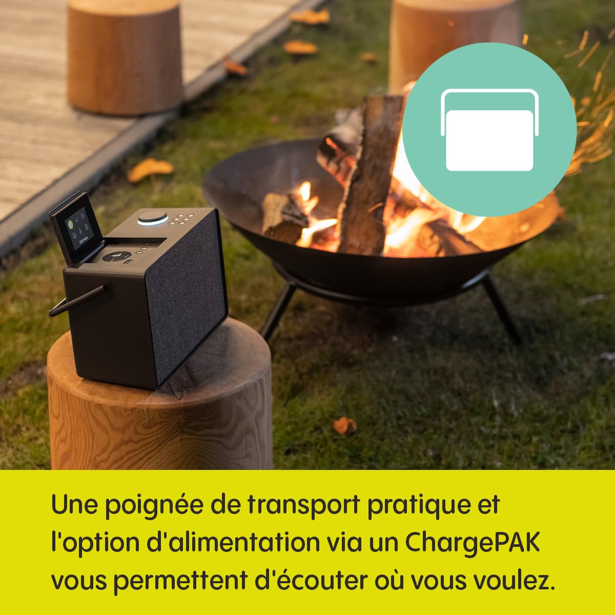 Pure Evoke Play Système de Musique Polyvalent Radio DAB+/FM, Internet, Spotify Connect, Bluetooth 40 W Coffee Black