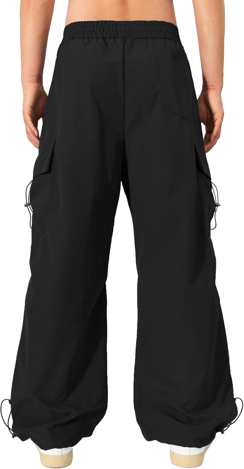 APTRO Men's Baggy Cargo Pants Casual Parachute Pants Relaxed Fit Waterproof for Daily Wear‌ and Outdoor Hiking