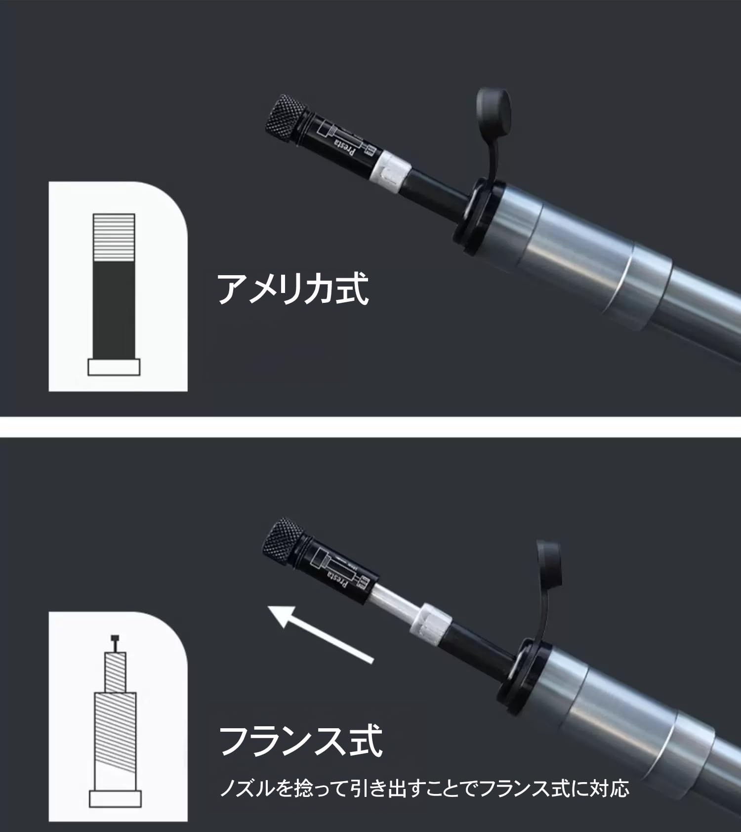 Amazon | DAHON ダホン 純正 携帯式 高気圧 空気入れ [並行輸入品 