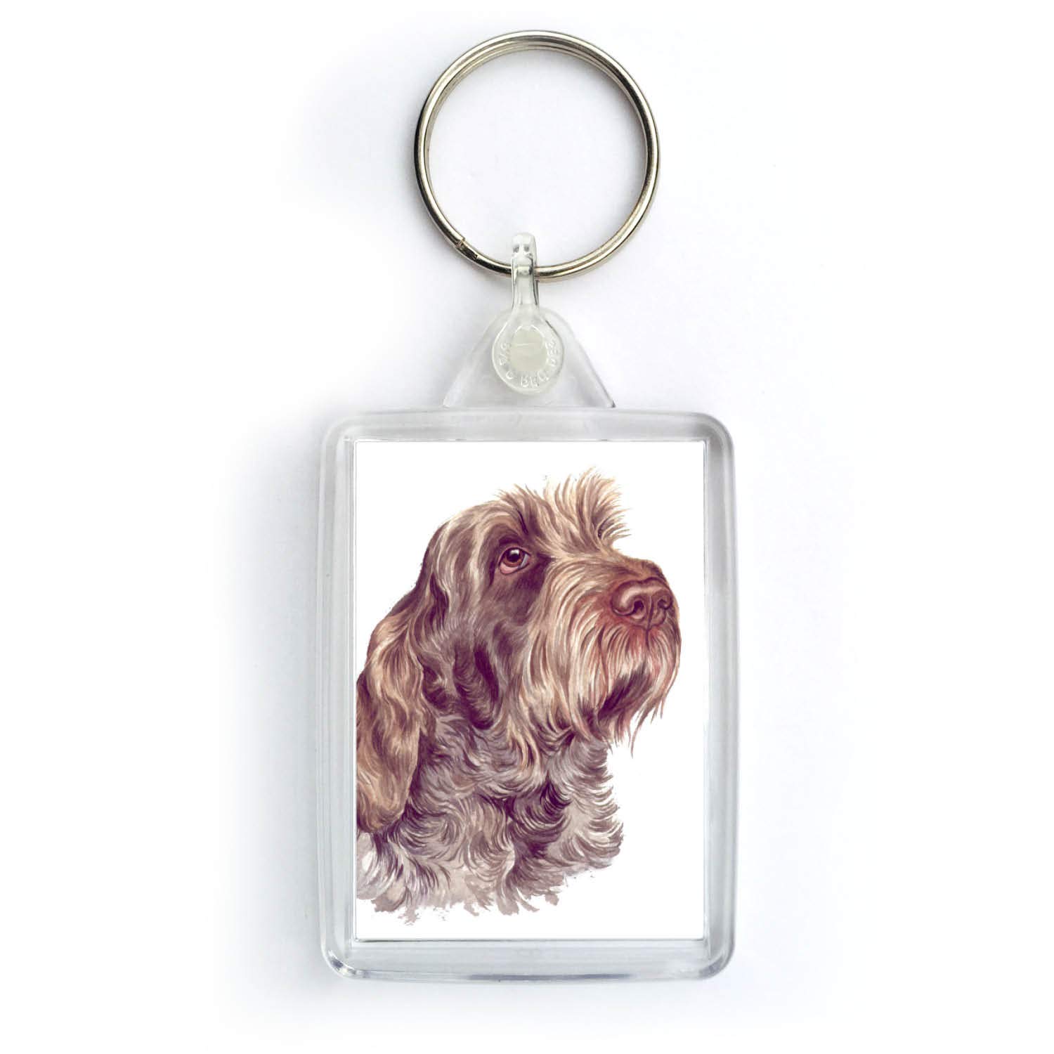 WaggyDogz Italian Spinone Dog Keyring (KRG-72)