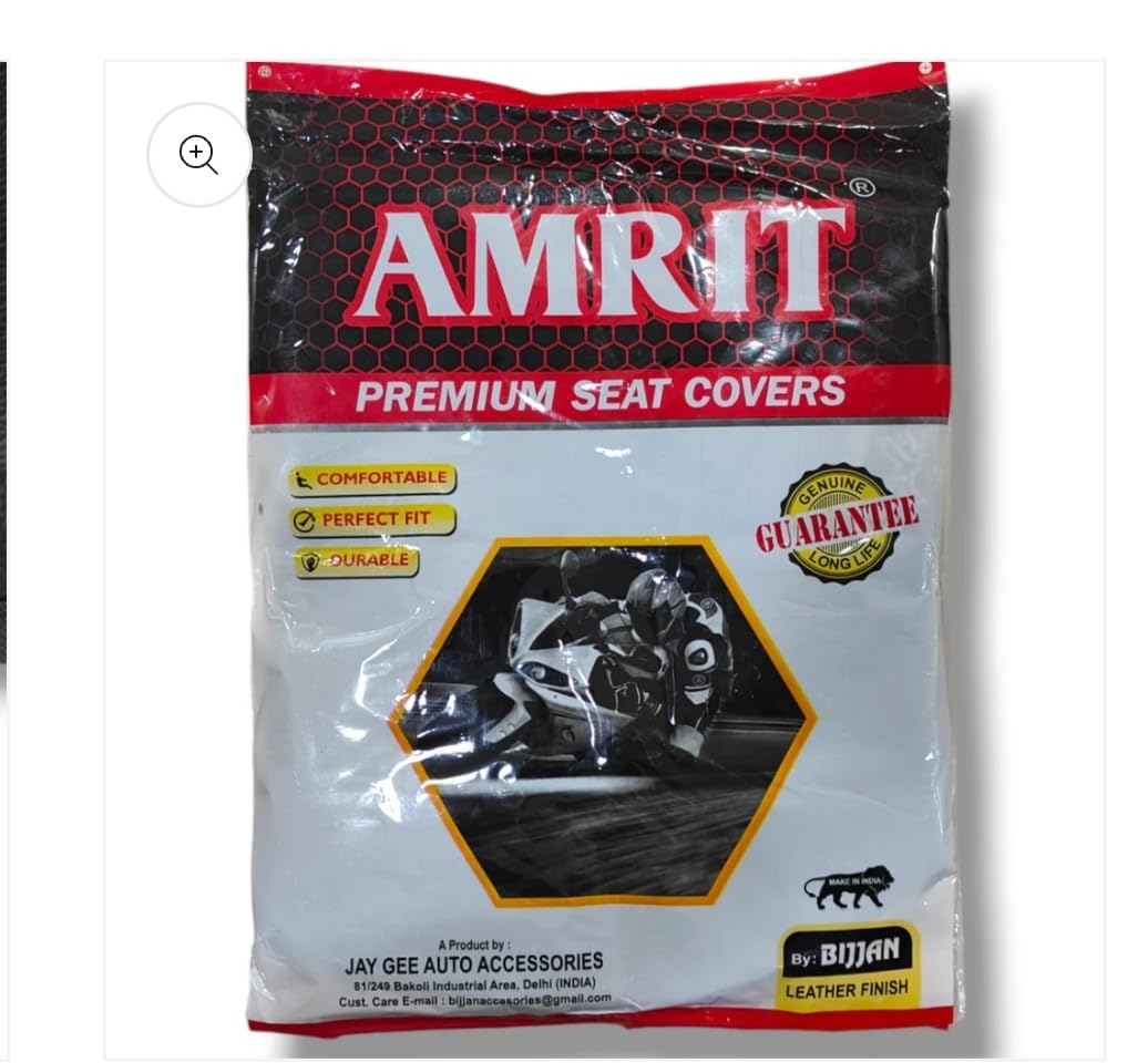 BIJJAN SEATCOVER for Super Splendor Amrit Accessories 2