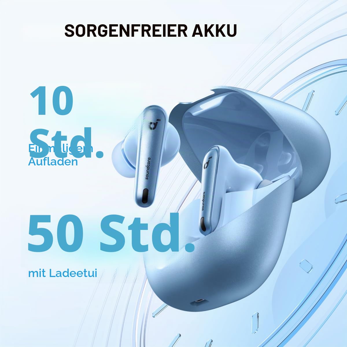 soundcore by Anker Liberty 4 NC Kabellose Earbuds mit Geräuschunterdrückung – Bild 6