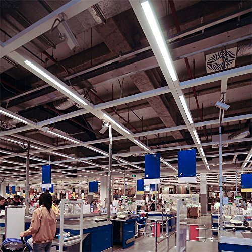 Barrina 16 Pack T8 T10 T12 Led Light Tube 4Ft 24W 6000K Super Brightness Daylight White, Dual-End Powered, T8 T10 T12 Fluorescent Light Bulbs Replacement, Etl Listed #TOP6