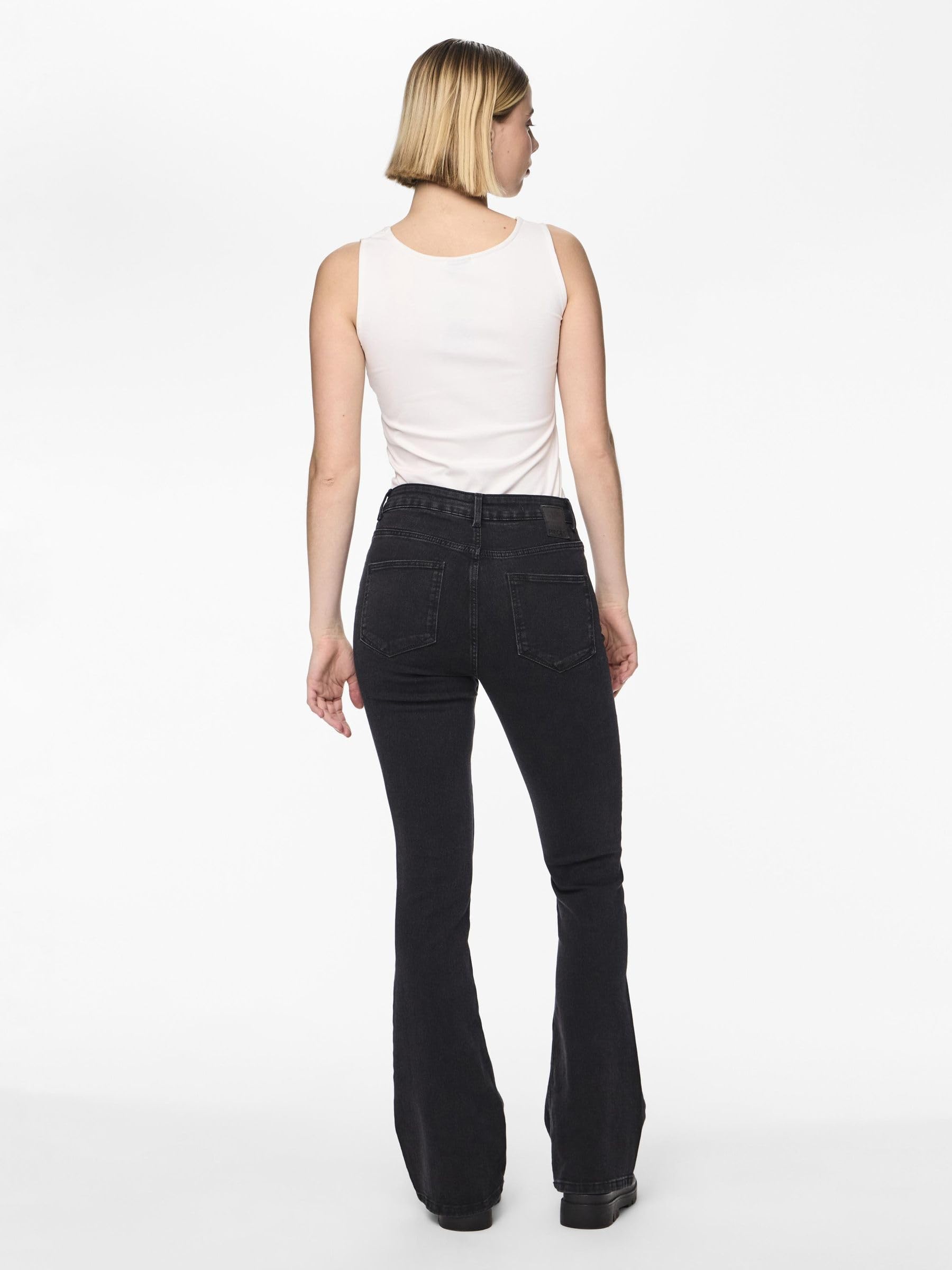 PIECES Female Flared Jeans PCPEGGY HW