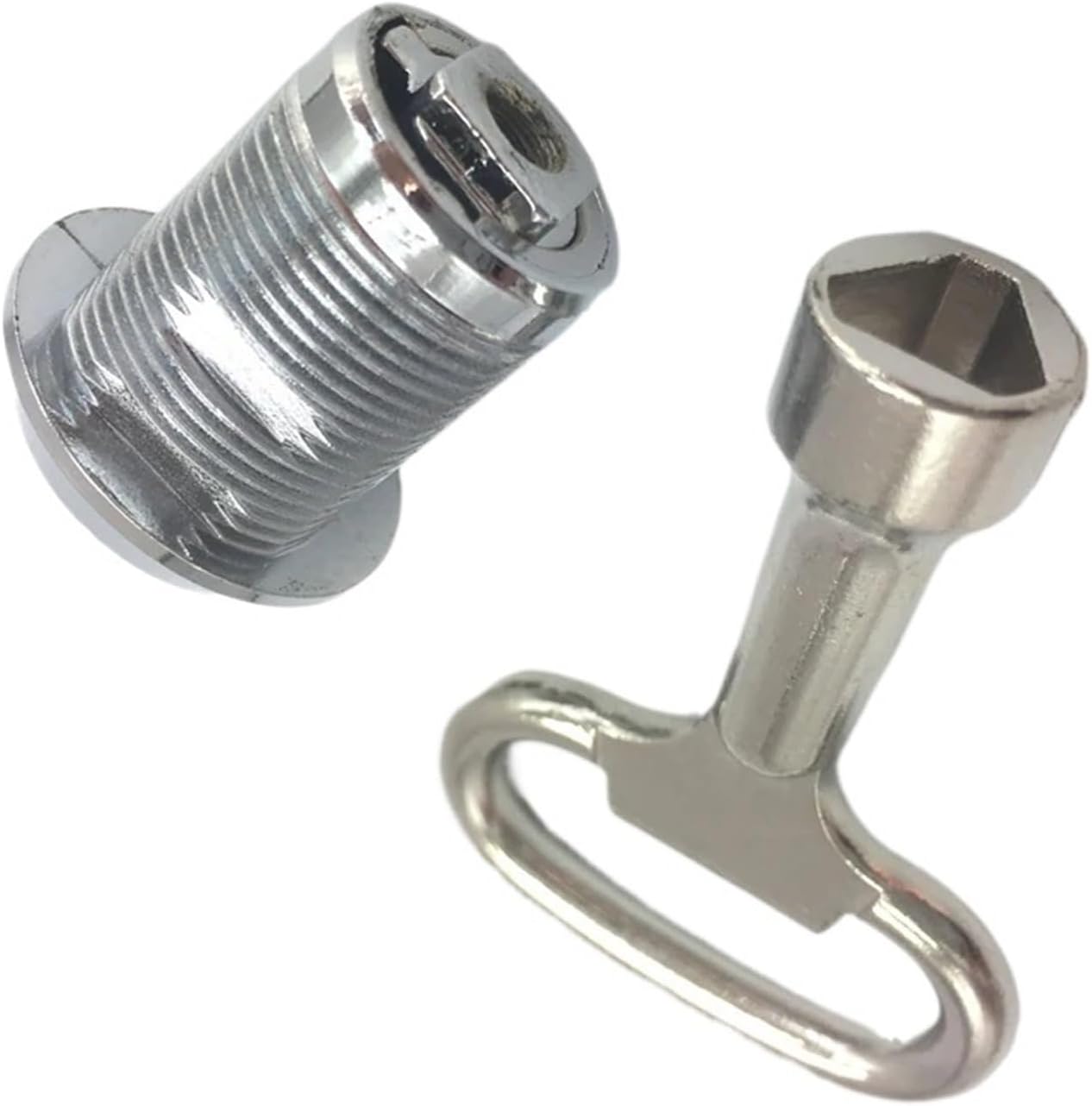 Cabinet Cam Lock Speical Triangle Key for Train Light Box Subway Substation JA54 H 1Pcs