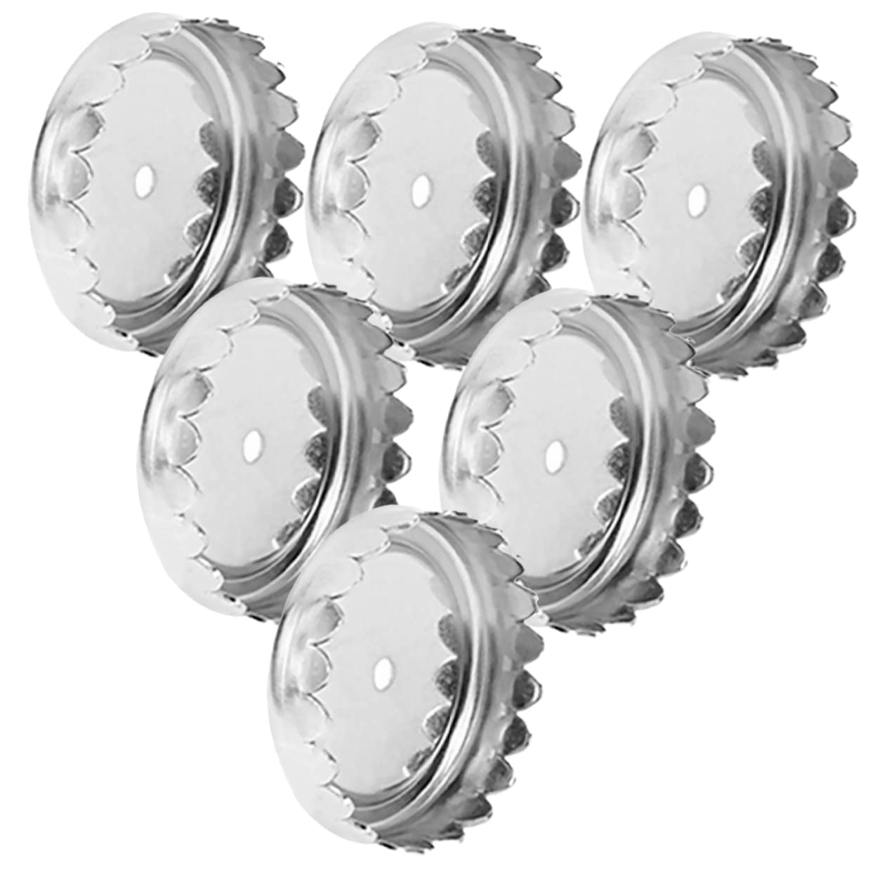 PRETYZOOM 5 Set Di Tappi Porta Sapone Magnetici in Acciaio Inossidabile Tappi Porta Sapone Per Accessori Da Bagno 6 Pezzi * 5