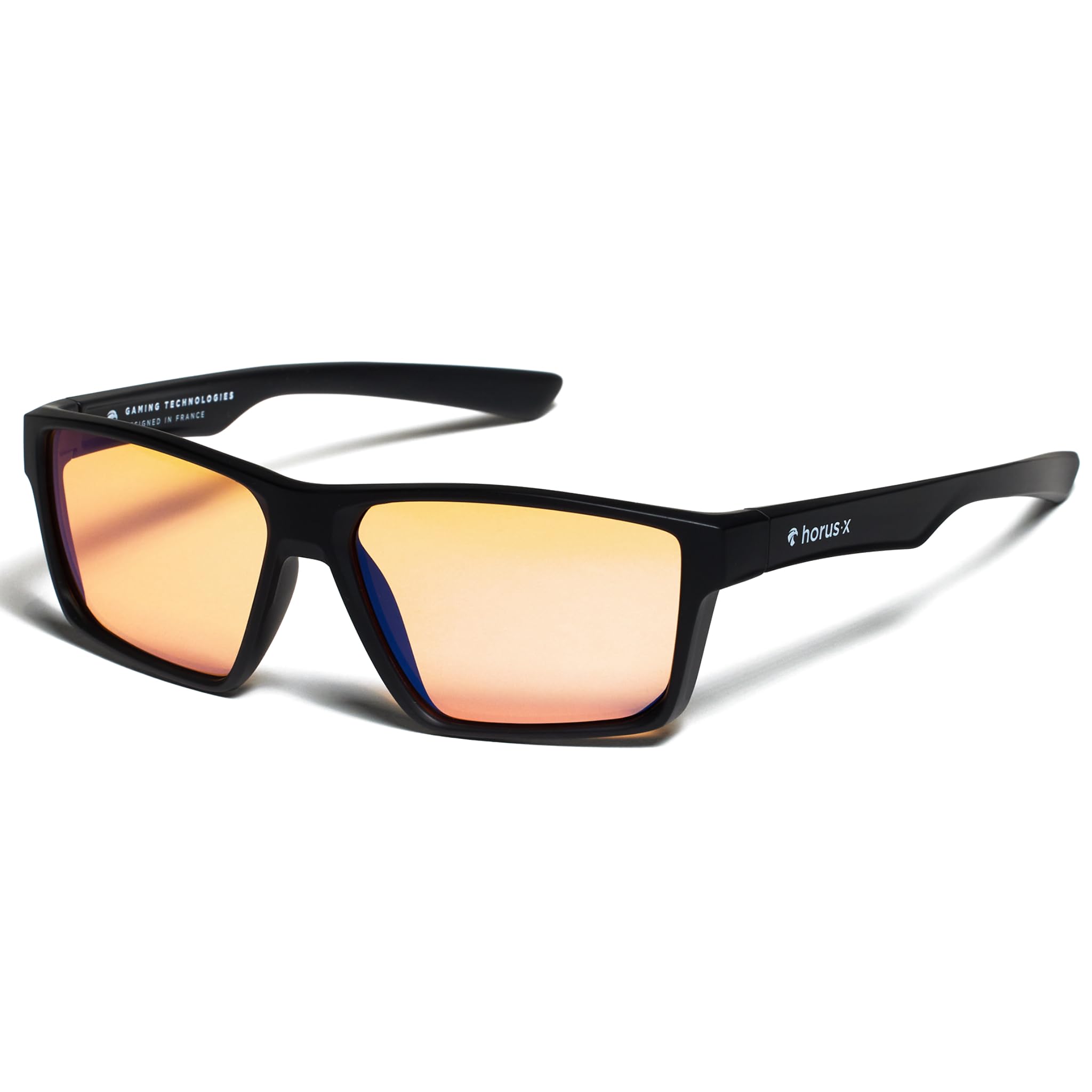 • Blue Light Filter Glasses for Men and Women • Blue Light Glasses without Prescription | Amber-colored Glasses