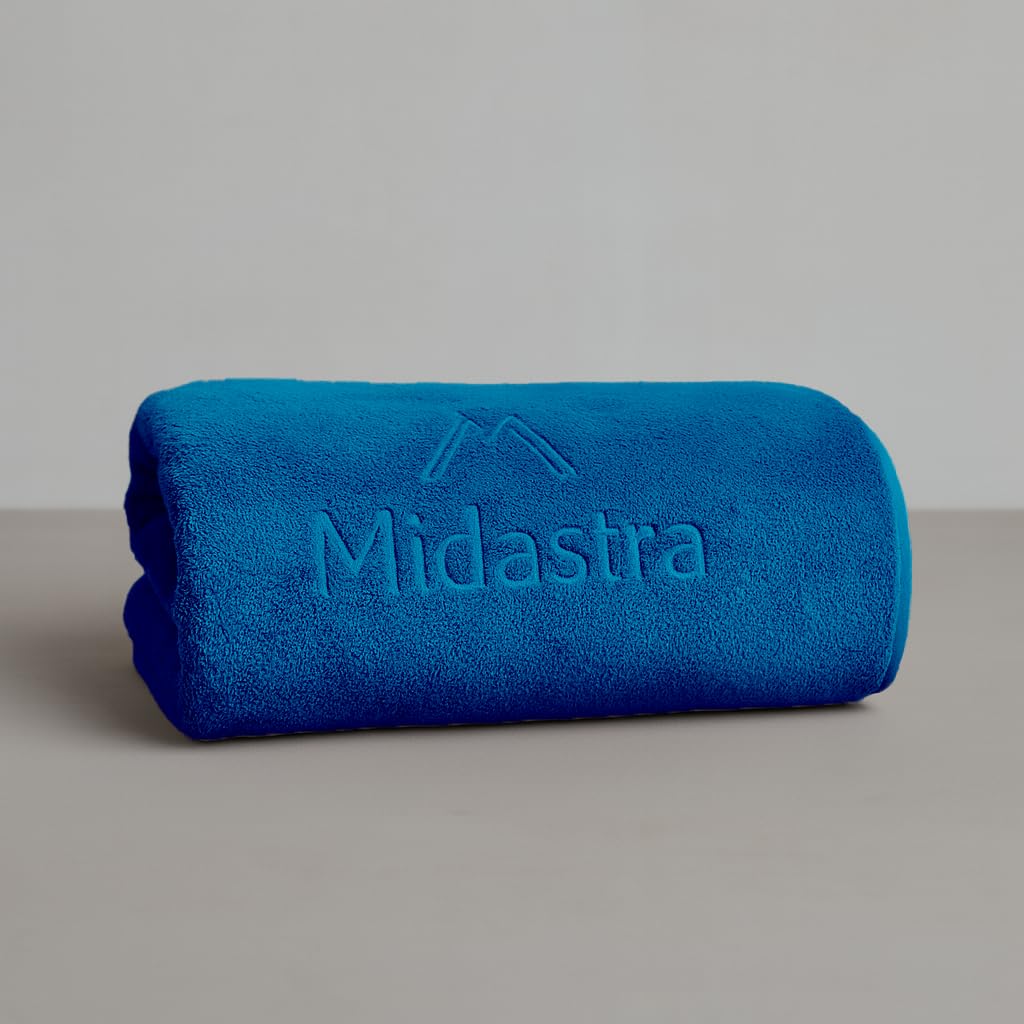 Peach Microfiber Bath Towel - Ultra Soft & Absorbent -12