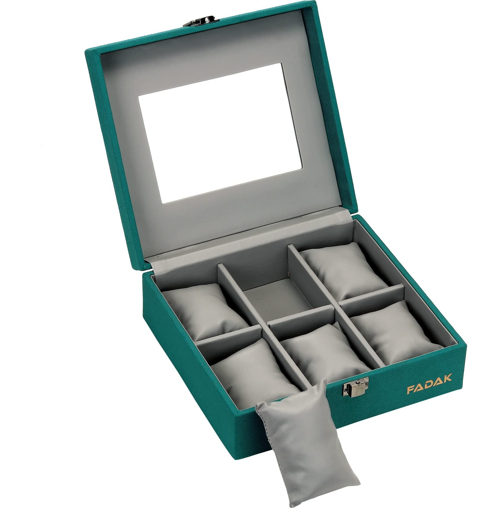 FADAK Polyster Watch Box jewelry box for men jewelry box for men watch and watch stand watch holder box watch holder box watch holder box watch holder box watch holder box(T BLUE) (B0BZT86VNW) Amazon Price History, Amazon Price Tracker