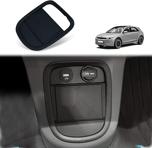 BestEvMod para consola central Ioniq5 accesorios de cubierta inferior para salpicadero cubierta inferior para panel de caja de almacenamiento