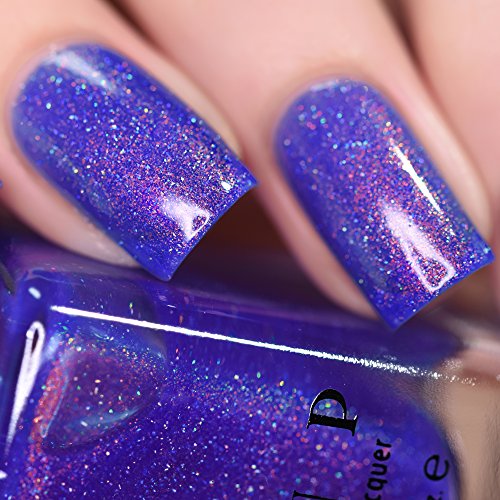 Image of ILNP Deep End - Cobalt Shimmer Holographic Nail Polish