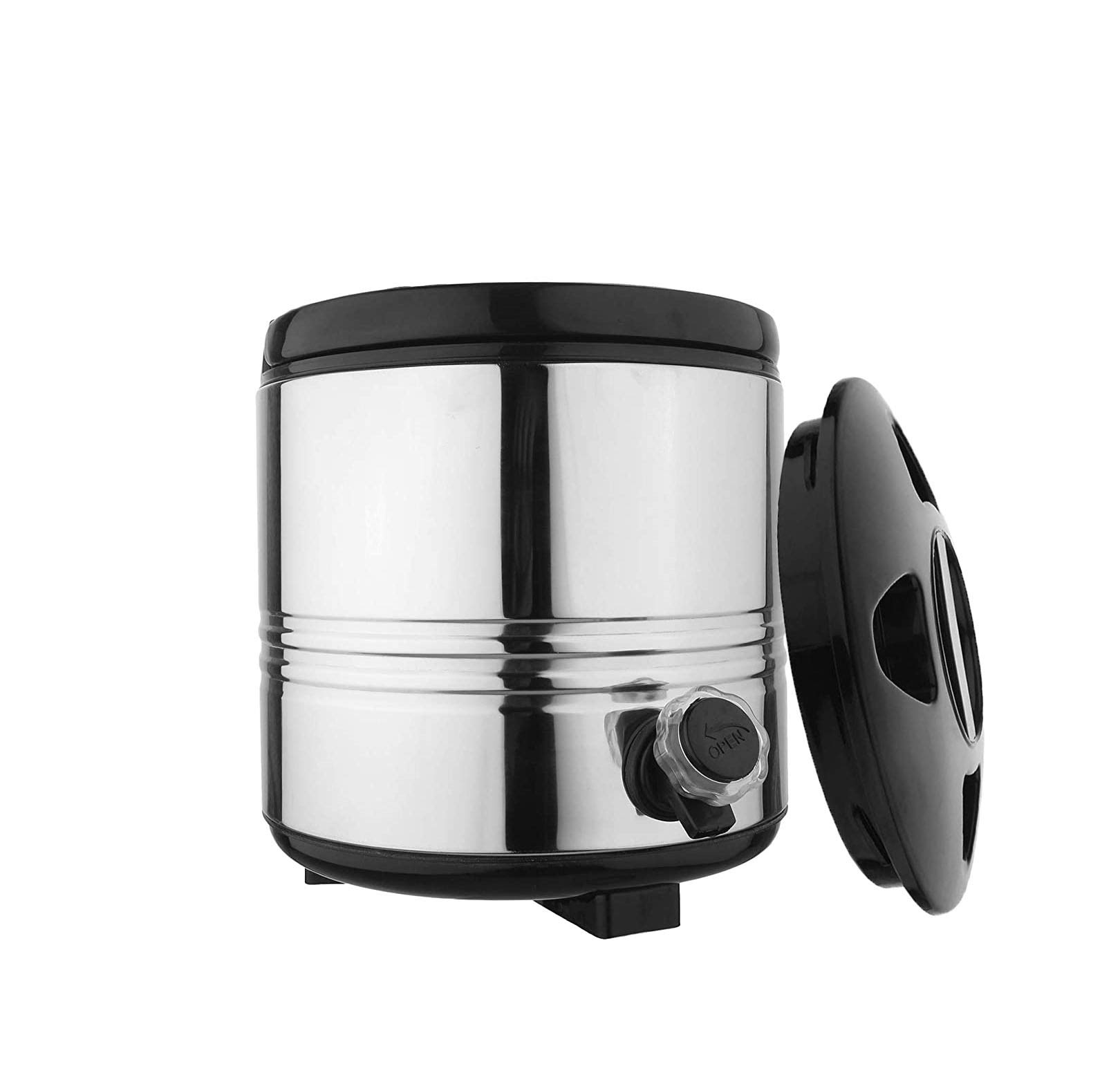 SNOWSTARInsulated Water Jug 5 Liters I Food- Grade Quality Stainless Steel Water Dispenser for Kitchen Office Home I Easy to Carry Handle I Hot and Cold