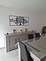 Metalen wanddecoratie, levensboom, 3D-wandsculptuur, wandsculptuur, boom, 39 cm, moderne metalen wanddecoratie voor woonkamer, slaapkamer