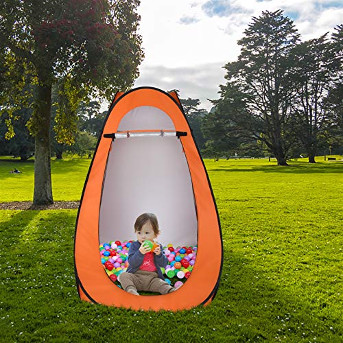 Carpa portátil de ducha pop up para camping miniatura 5