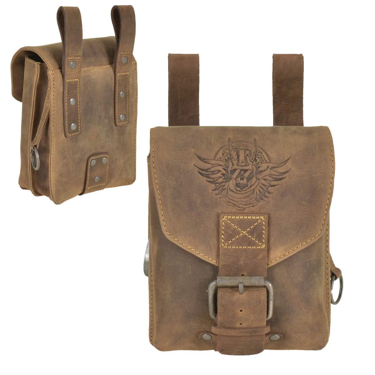 Greenburry 1754HM - Riñonera (piel), diseño vintage