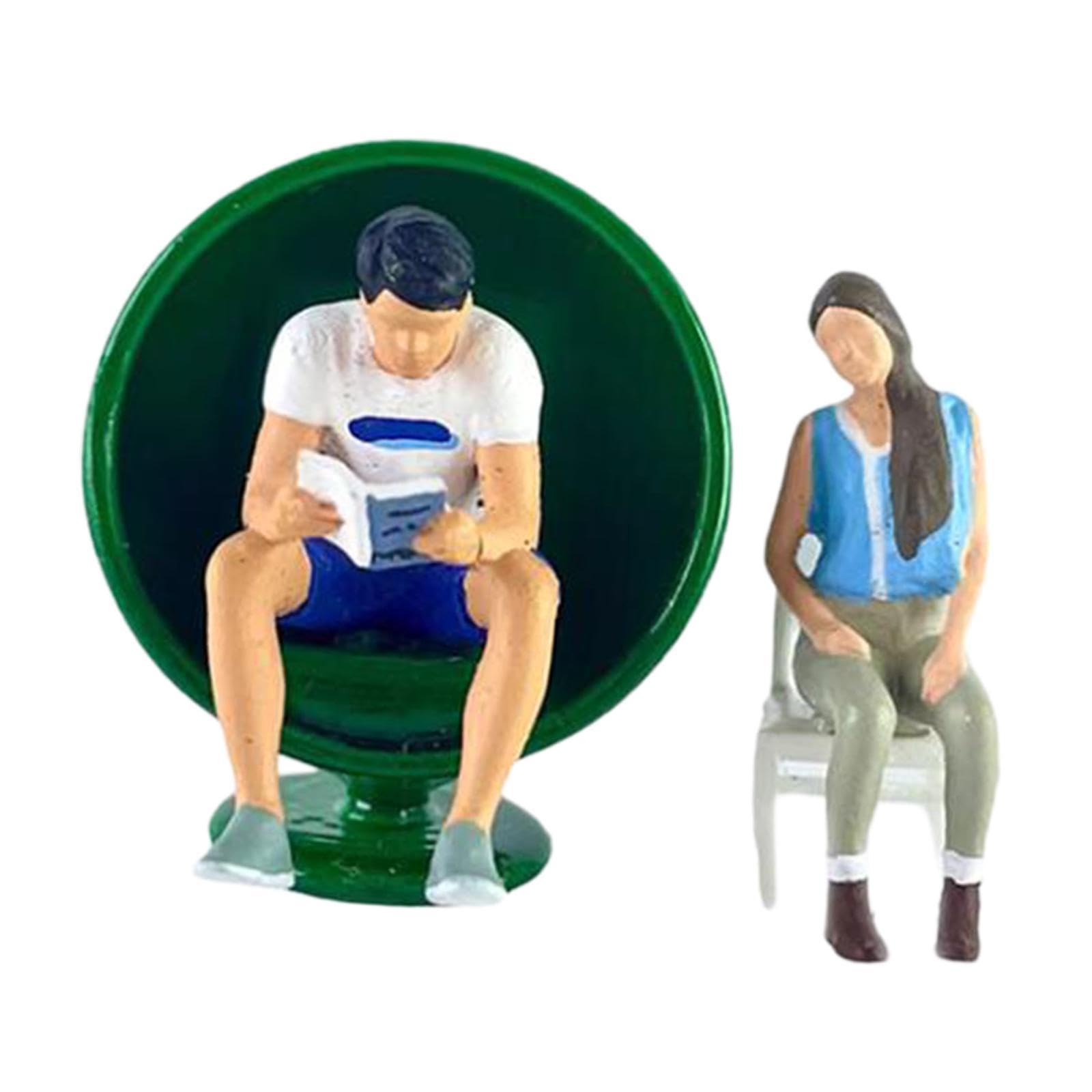Maquette figurine miniature personnage résine accessoire de construction de table - 8