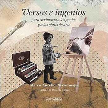 Paperback VERSOS E INGENIOS - para arrimarte a los genios y a las obras de arte [Spanish] Book