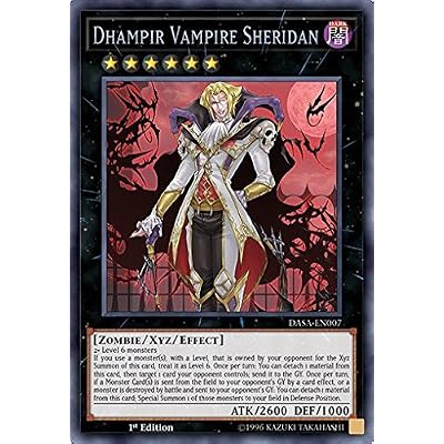 YuGiOh Dark Saviors Secret Rare Dhampir Vampire Kosovo | Ubuy