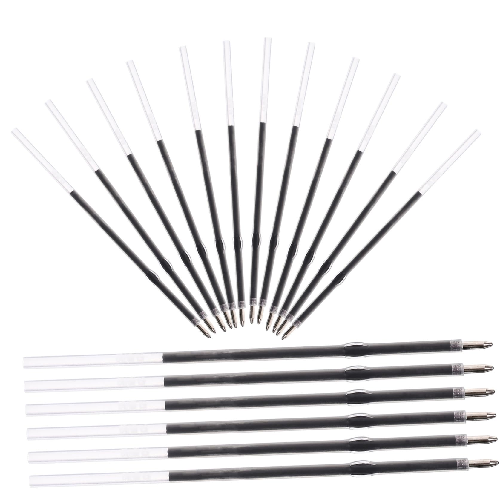 5 Set Premere La Ricarica Della Penna A Sfera Gel Per Penne Nere Ricariche Penna A Punta Fine Evidenziatori Penne Gel Evidenziatore Marcatori Penne A Sfera Marcatore 100 Pezzi * 5