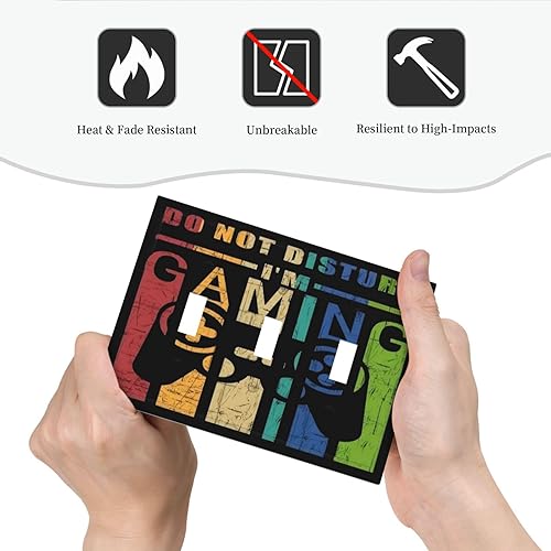 Vista 275 de Placa de pared con interruptor de luz de doble interruptor de pared para niños, diseño de dinosaurio, galaxia, espacio exterior, planeta, nebulosa