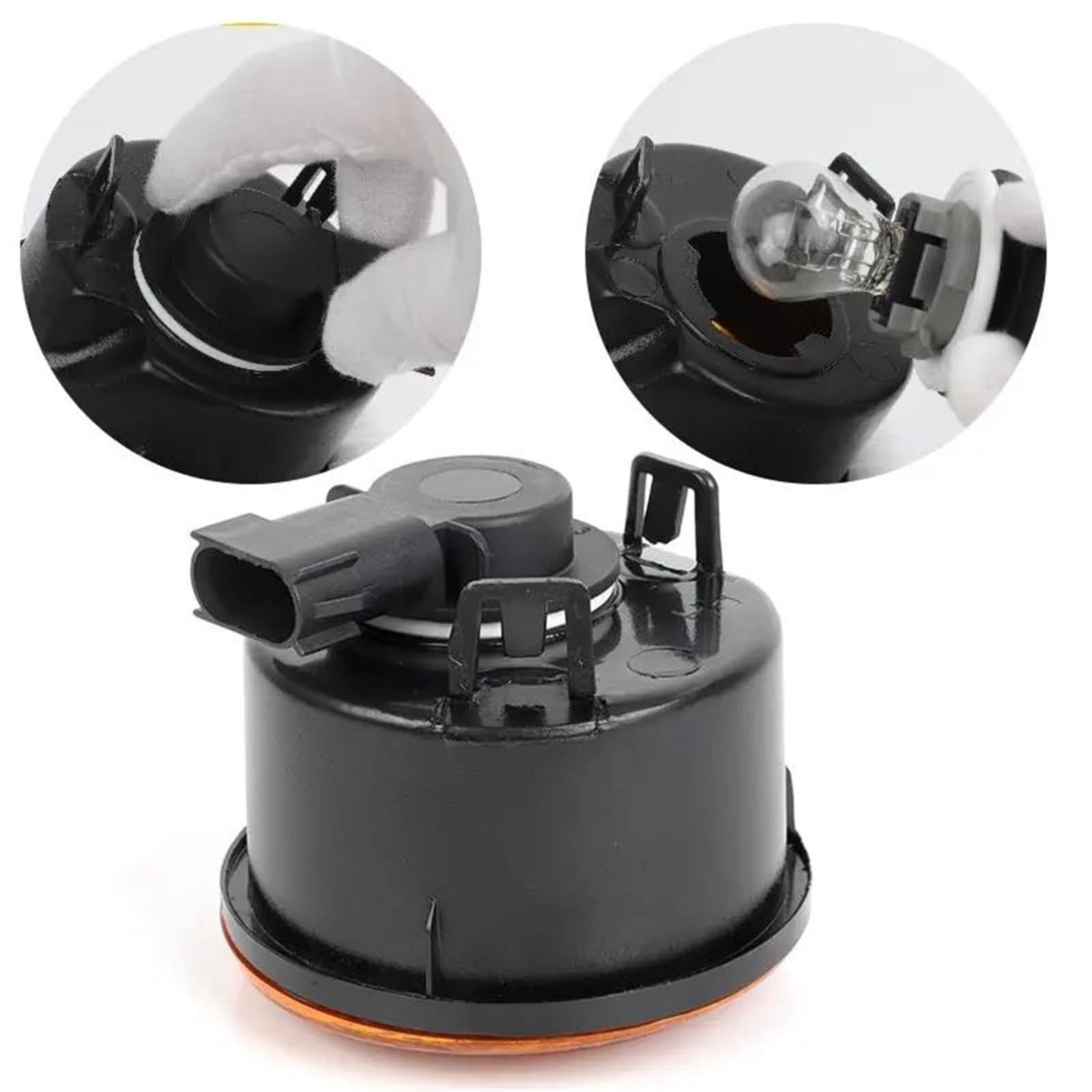 Indicatori Direzione Per Jeep Per Wrangler 2014-2017 Lampadina Indicatore Direzione Paraurti Anteriore 68200290AA Spia Laterale Griglia Anteriore 68200291AA Indicatore Laterale(2pcs Left and Right)