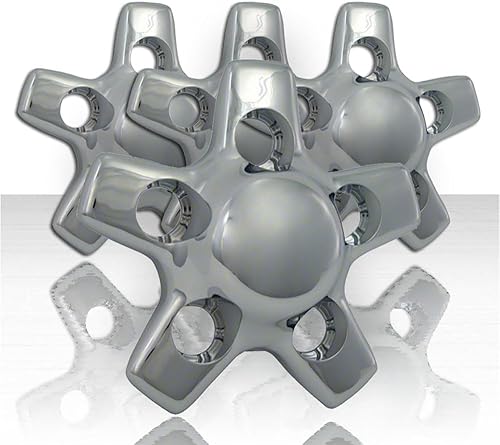 Miniatura 2 de Juego de 4 tapas centrales cromadas para GMC Sonoma 1993