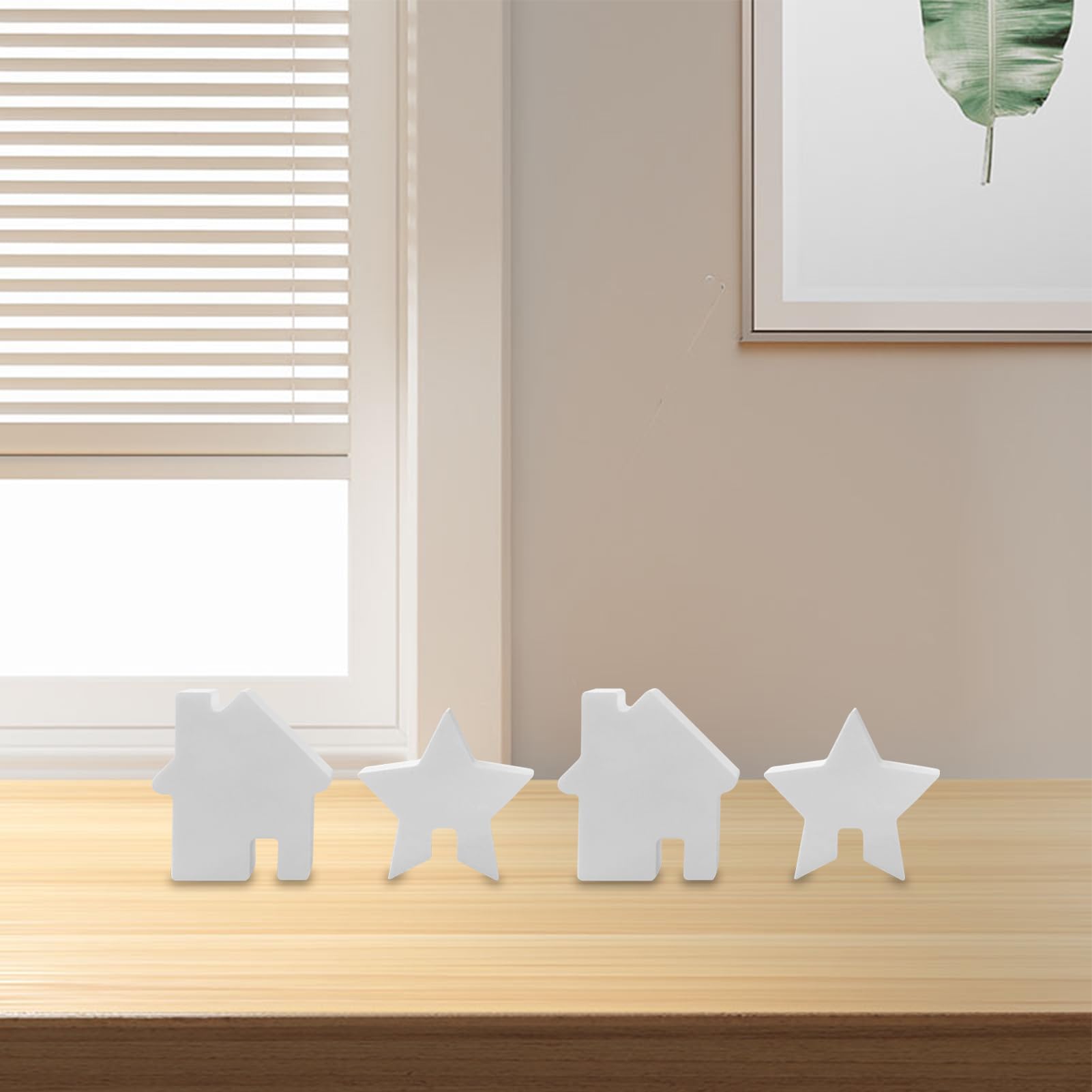 Lot De 4 Moules En Silicone Pour Maison Avec Ancre Maritime - Moule En