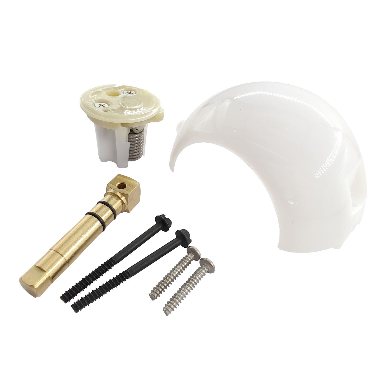 385318162 600342537 600342766 Flush Ball and Shaft Kit Replacement for Pedal-Flush Toilets Boat RV