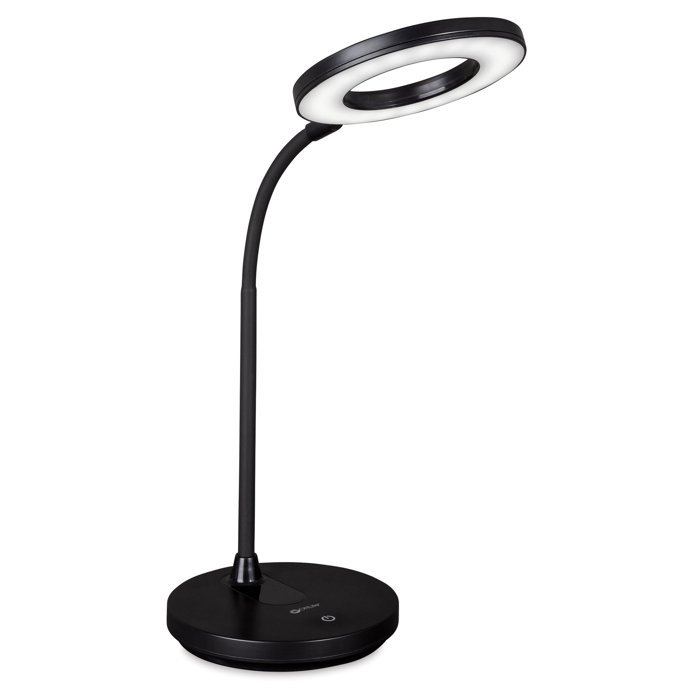 OttLite Vibe LED Ring Light, Rechargeable and Portable, 3 Color Temperatures, Book Light, Table Lamp Reading, Work, Desk Lamp for Home Office or Bedside-image-16