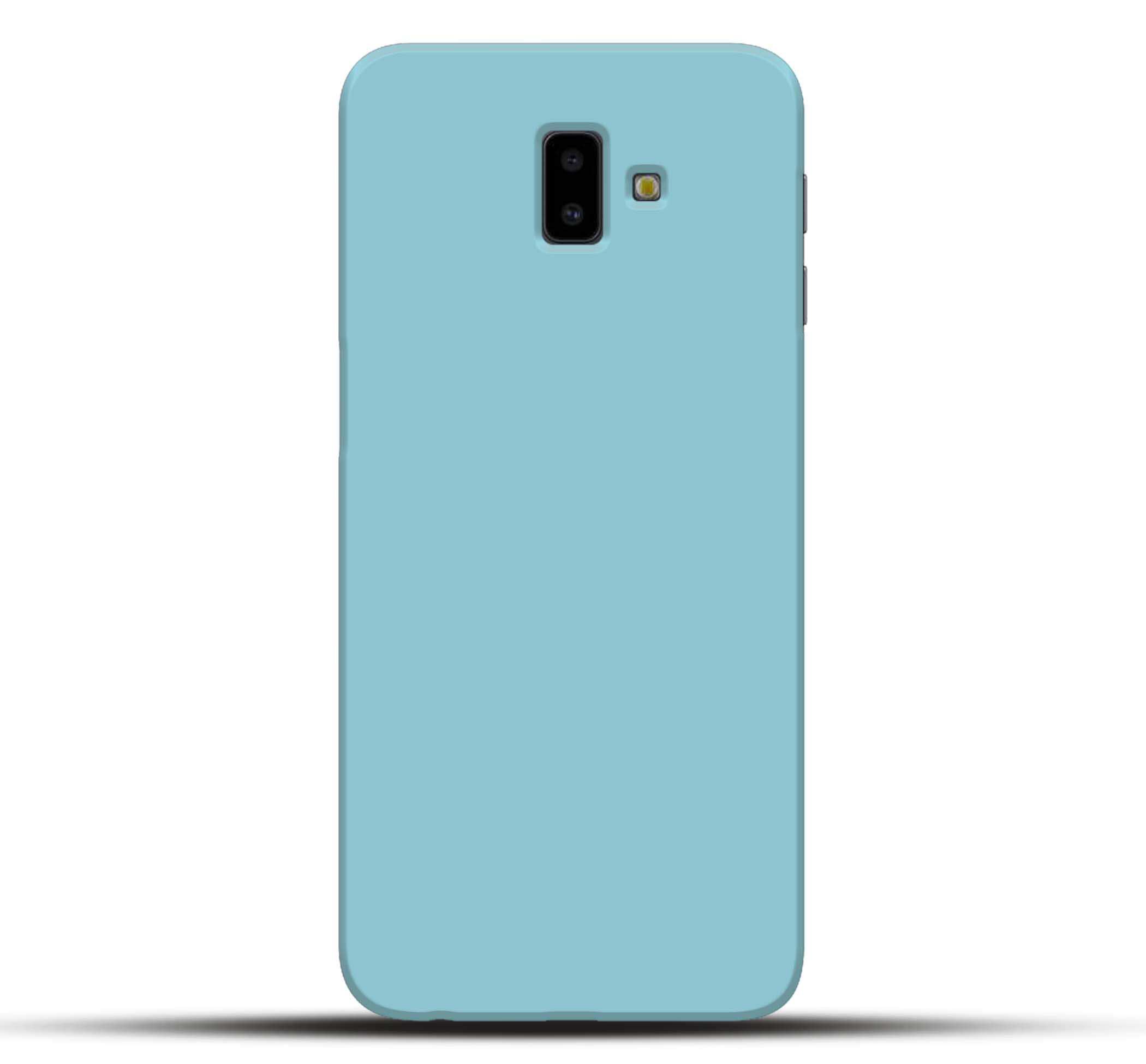Pikkme Plain Light Blue Premium Designer Printed Hard Back Case and Cover for Samsung Galaxy J6 Plus (B07KTJSL2L) Amazon Price History, Amazon Price Tracker