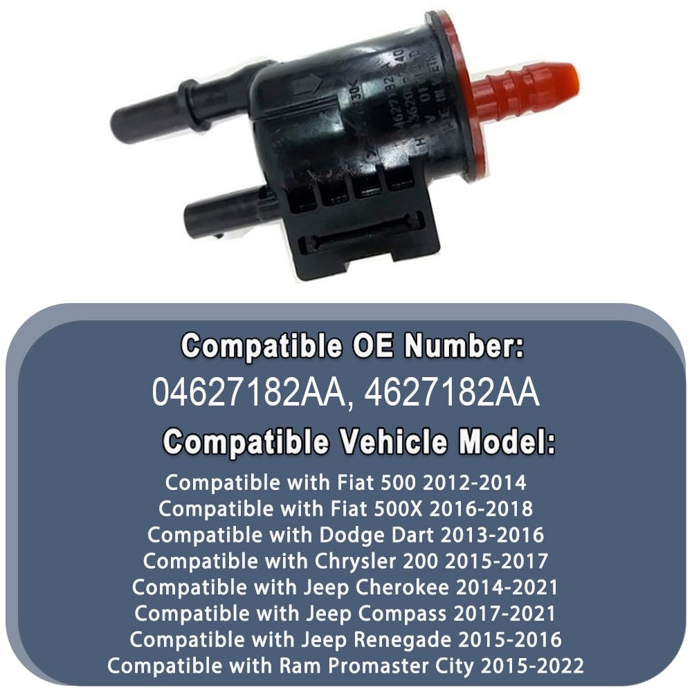 Vapor Canister Purge Valve for Dodge for Ram ProMaster City for Fiat