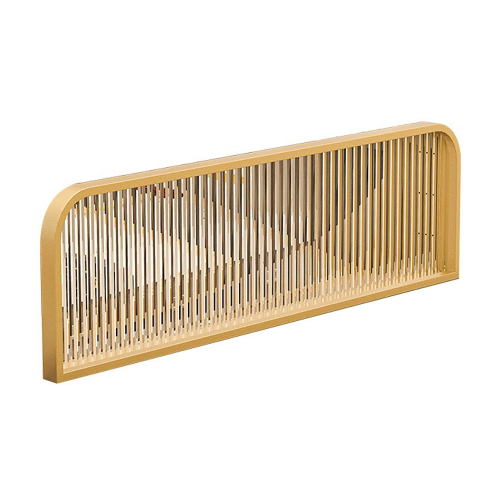 Gdmdpte Gold-A Dividers For Dining Areas, Translucent Raised Striped Glass Restaurant Decorative Partitions, Hot Pot Countertop Desk Divider, 30Cm Low Fence (Color : Size : 30X70cm)