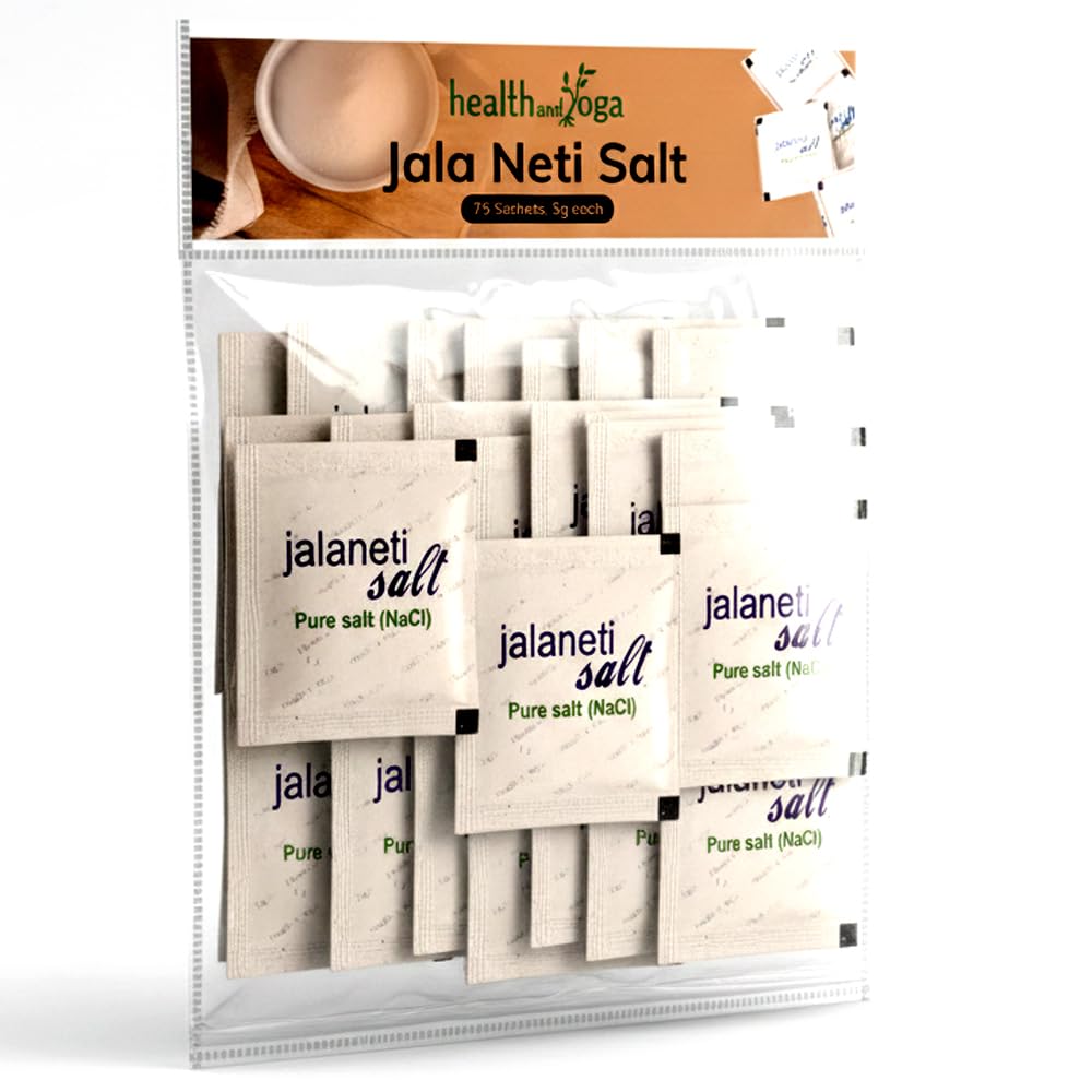 HealthAndYoga® Jala Neti Salt 75 Packets