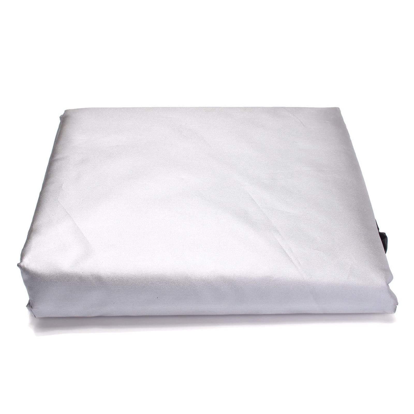 Toldo impermeable 420D Oxford para toldos retráctiles y toldos de patio, cubierta protectora plateada (plata, 4,5 m)