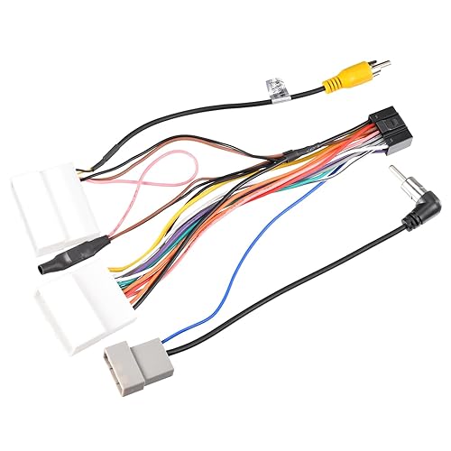 SZSAUTO Arnés de cableado estéreo para automóvil XE40 compatible con Nissan 09-16 seleccionados para instalación de radio de posventa, con función