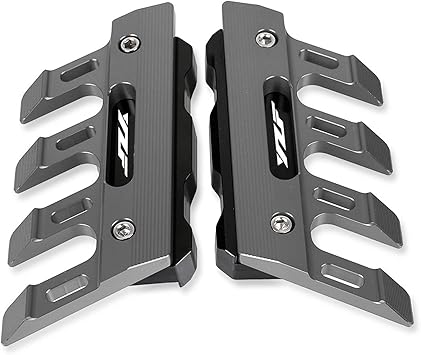 Exhaust Frame Sliders For Yamaha Yzf R1 Yzf R 1 1998 01 Yzf R6 06 17 Yzf R1 09 12 Front Fender Side Protection Guard Mudguard Sliders Color Gray Amazon Co Uk Automotive