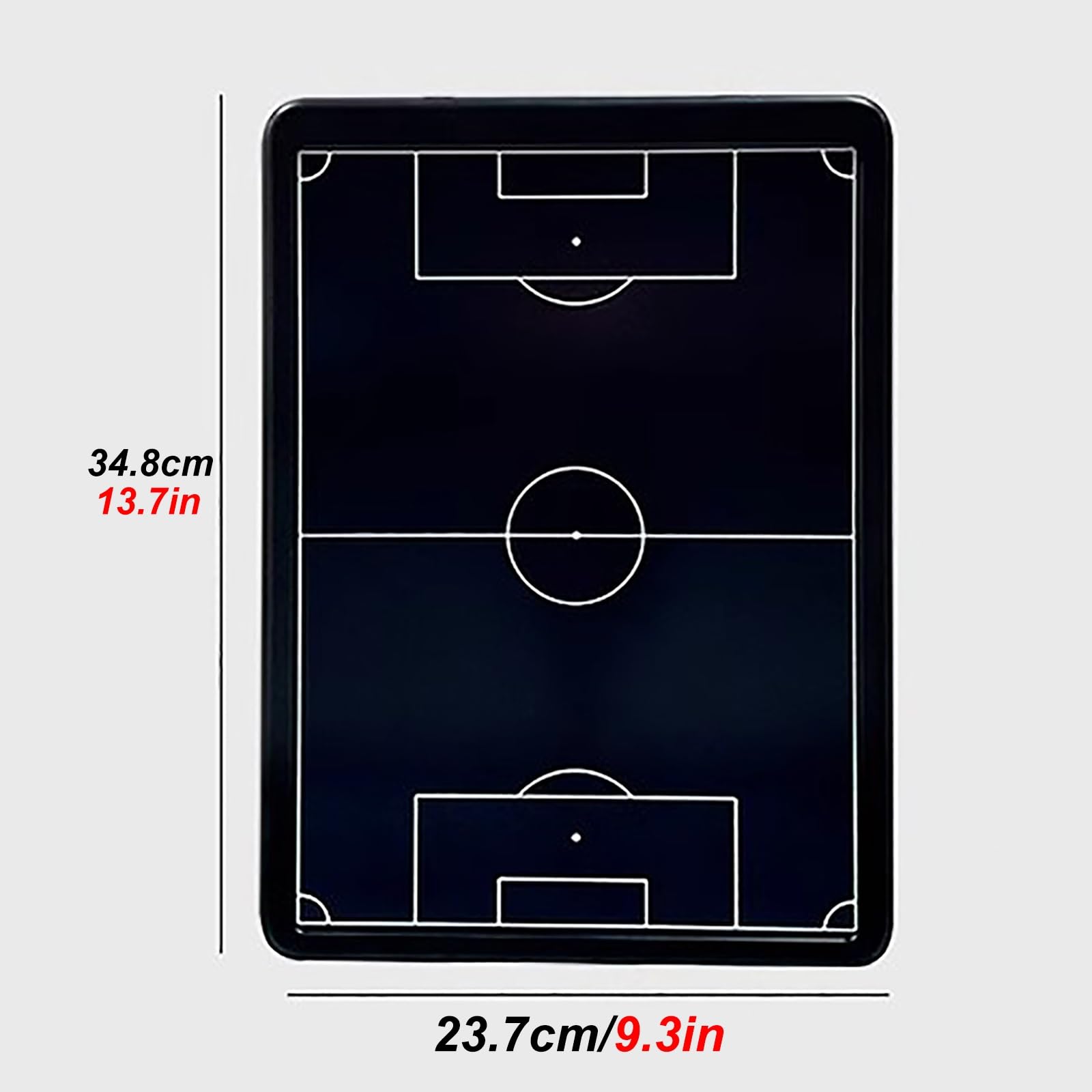 Lavagna Tattica LCD per Calcio, Lavagna Magnetica per Allenatori | Con Pennino, Facile da Trasportare, Ideale per L'insegnamento